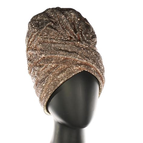 Dolce & Gabbana Foiled Organzine Turban 